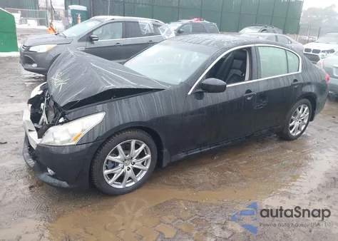 2012 Infiniti G37X из США, поврежденный, VIN JN1CV6AR0CM972731